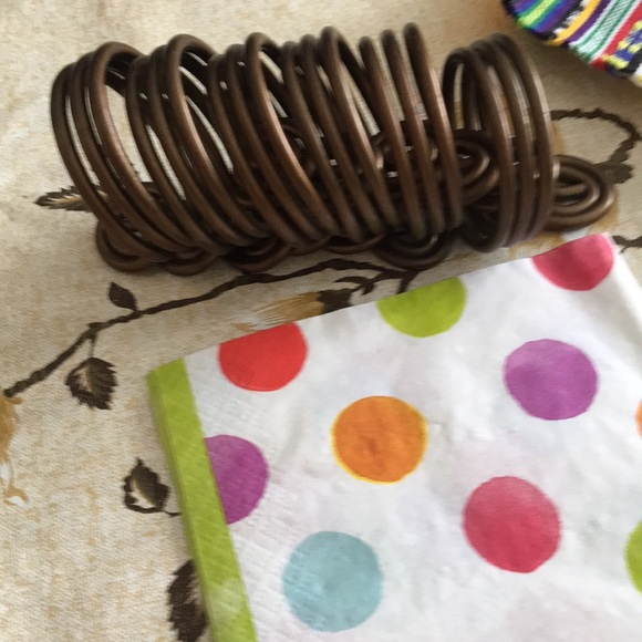 Metal napkins rings - Picture 8 of 8